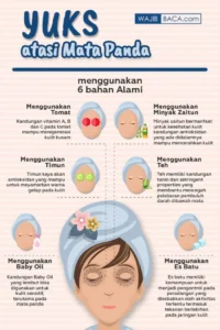 15 Tips Menghilangkan Mata Panda Secara Alami dan Efektif