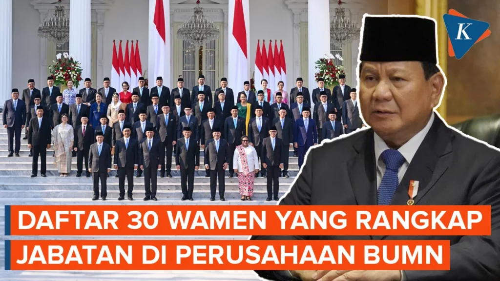 30 Wakil Menteri Masih Rangkap Jabatan Komisaris BUMN, TII Soroti Pelanggaran Putusan MK