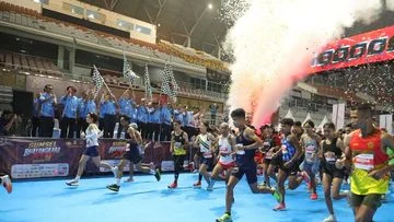 Antusiasme Warga Mewarnai Sumsel Bhayangkara Run 2026, Diikuti Lebih dari 8 Ribu Peserta