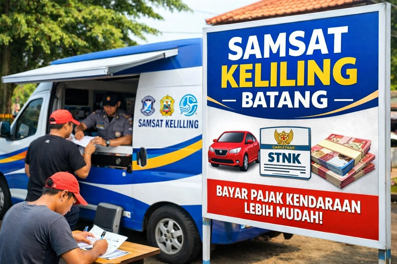 Apakah Kantor Pajak Hari Minggu Buka? Cek Jadwal Samsat Keliling di Jadetabek