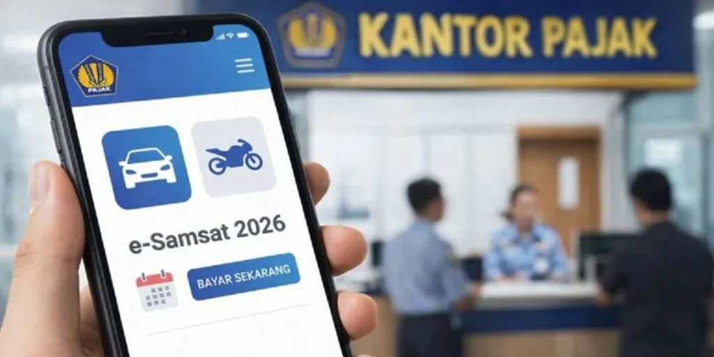 Aplikasi Bayar Pajak Motor Makin Praktis, Simak Aturan Terbaru dan Program Pemutihan 2026