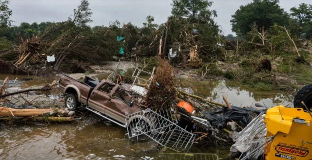 Banjir Bandang Dahsyat Kembali Terjang Texas, Satu Orang Tewas