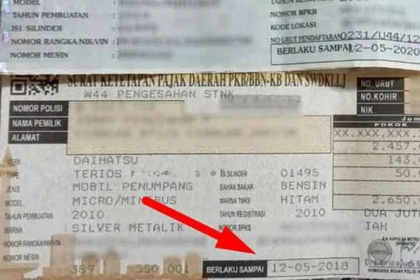 Cara Melihat Pajak Motor di STNK: Panduan Lengkap Membaca Besaran Pajak Kendaraan