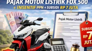 Cek Harga Pajak Motor 2026: Motor Listrik Cuma Rp35 Ribu, Ini Perbandingannya dengan Motor Bensin