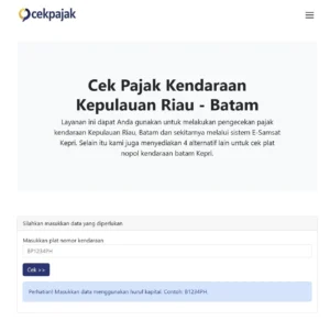 Cek Pajak Motor Batam: Panduan Lengkap dan Kebijakan Terbaru 2026