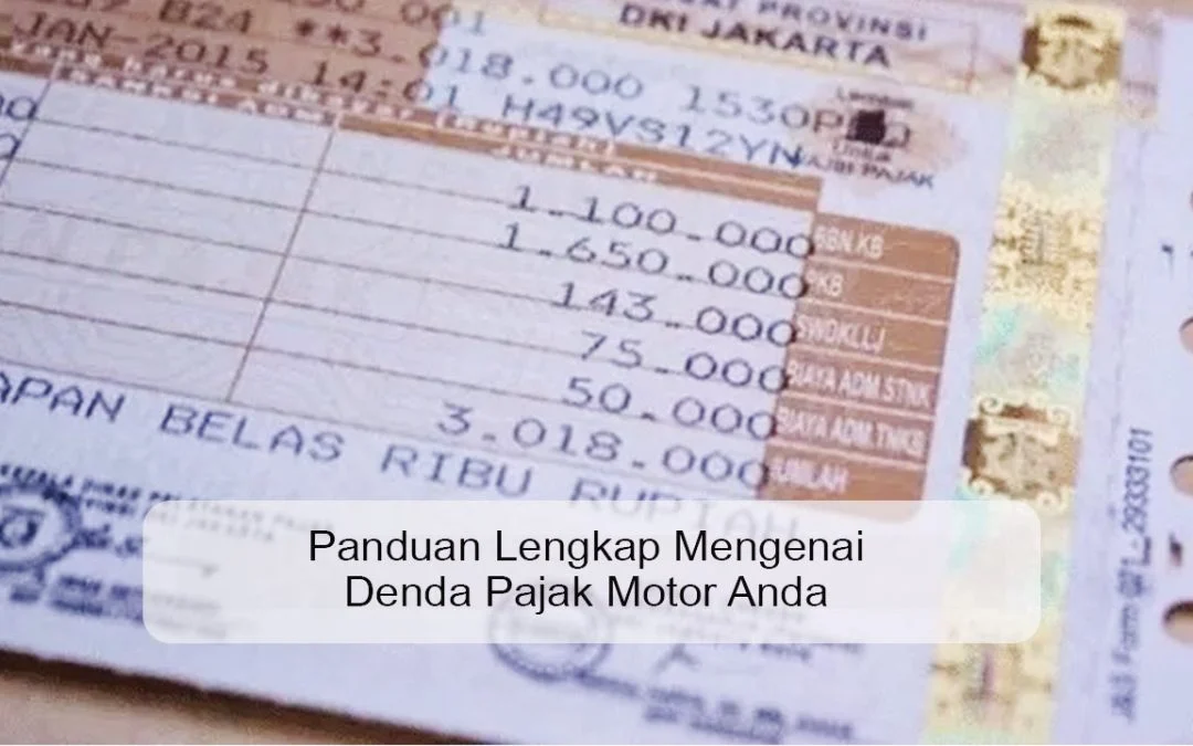 Denda Pajak Motor Telat 1 Tahun? Jangan Panik, Ini Cara Hitung dan Solusi Pemutihan 2026