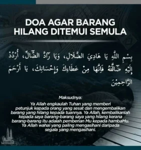 Doa Mencari Barang Hilang: Panduan Lengkap Arab, Latin, dan Arti untuk Memohon Pertolongan Allah