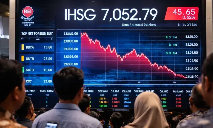 IHSG Hari Ini 8 Juli 2026 Dibuka Anjlok ke Level 5.984, Pasar Tertekan Sentimen Global