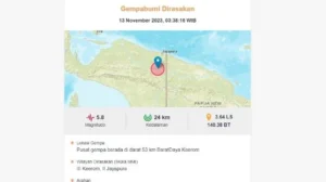 Info Terkini Papua: Gempa Guncang Jayapura, Orangtua Siswa Protes PPDB, dan Peringatan Hari Bhayangkara