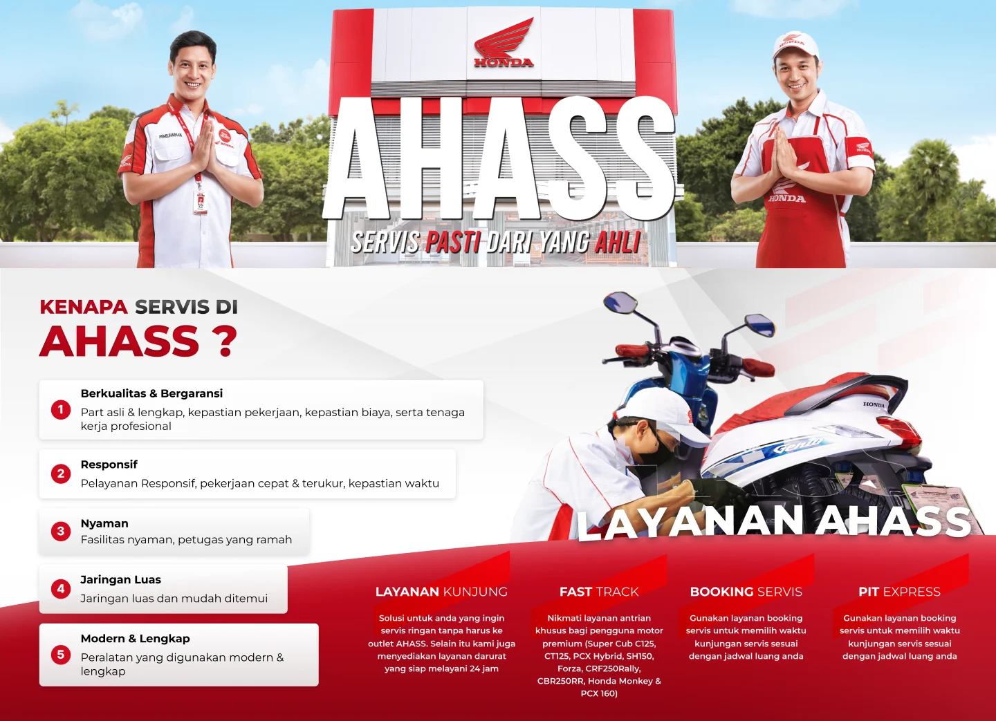 Jasa Servis Motor Keliling: Promo AHASS, Tips Perawatan Komstir, dan Jadwal Samsat Terbaru