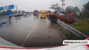 Kecelakaan Truk dan Insiden Pemotor di Google Maps: Situasi Lalin Interchange Karawang Timur Mencekam