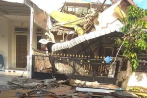 Ledakan Dahsyat di Grand Polonia Medan: Satu Rumah Hancur, Diduga Akibat Kebocoran Gas Bawah Tanah