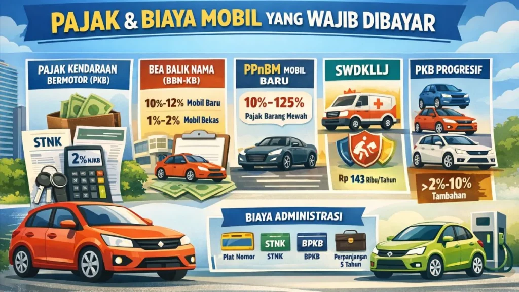 Mengelola Pajak Kendaraan untuk Kendaraan Bekas: Biaya, Prosedur, dan Tips