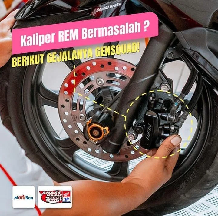 Mengenal 11 Penyebab Kaliper Rem Motor Macet yang Sering Diabaikan