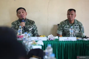 Menhan Sjafrie Pimpin Rapat Evaluasi Satgas PKH Bersama Panglima TNI dan Jaksa Agung