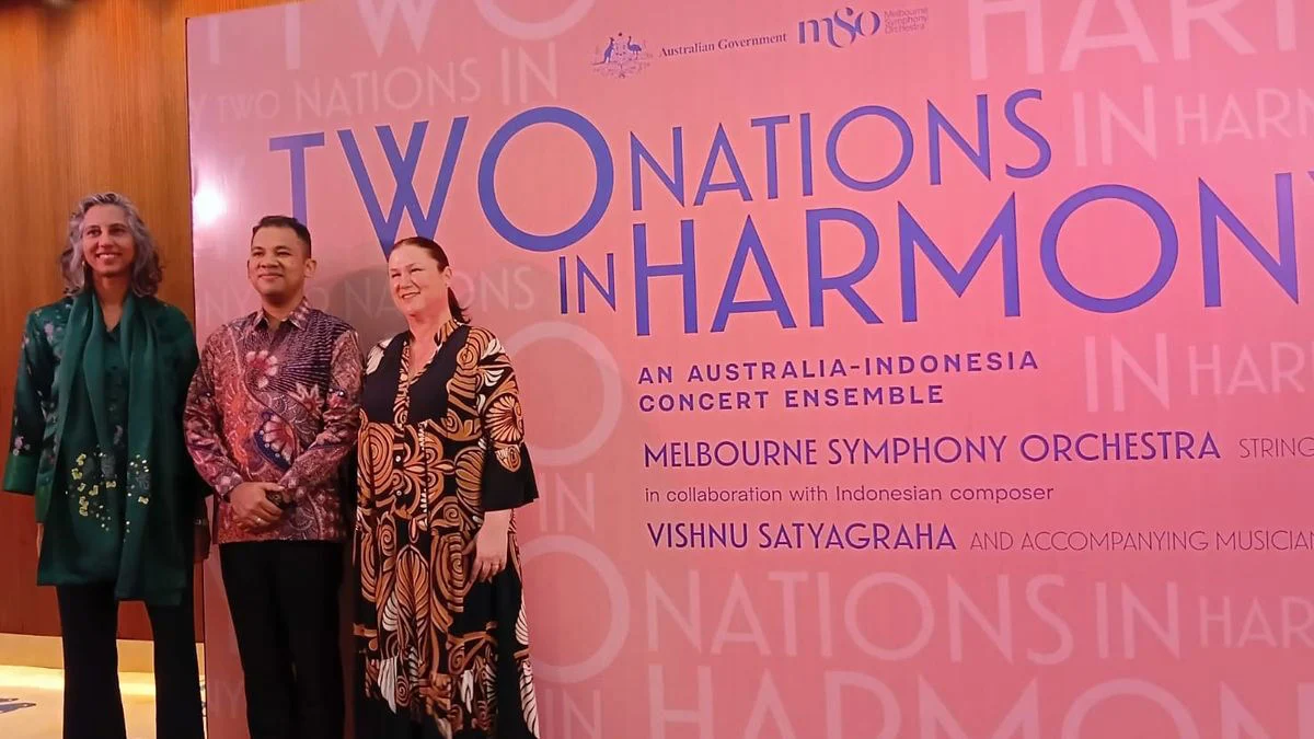 Merayakan Satu Dekade Harmoni: Melbourne Symphony Orchestra dan Vishnu Satyagraha dalam 'Two Nations in Harmony'