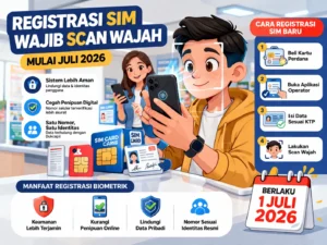 Mulai Juli 2026, Registrasi Kartu SIM Wajib Verifikasi Wajah: Panduan Lengkap