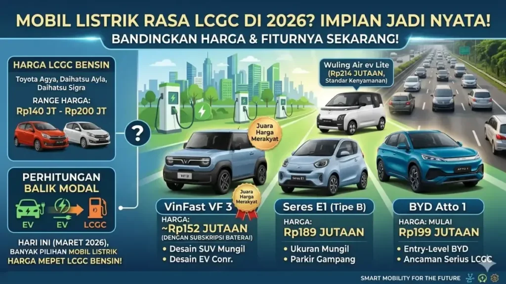 Pajak Kendaraan Berdasarkan Merek: LCGC, MPV, atau Mobil Listrik? Ini Perbandingannya