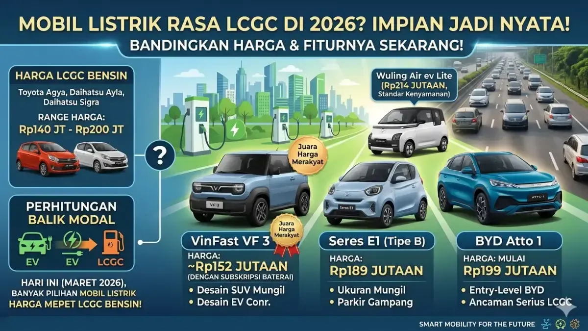 Pajak Kendaraan Berdasarkan Merek: LCGC, MPV, atau Mobil Listrik? Ini Perbandingannya