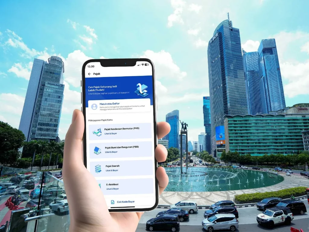 Pajak Kendaraan Jakarta Bisa Dibayar Online