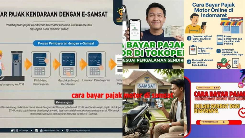 Panduan Lengkap Cara Bayar Pajak Tahunan Motor: Dari OTT Hingga Mutasi, Jangan Sampai Kena Denda!