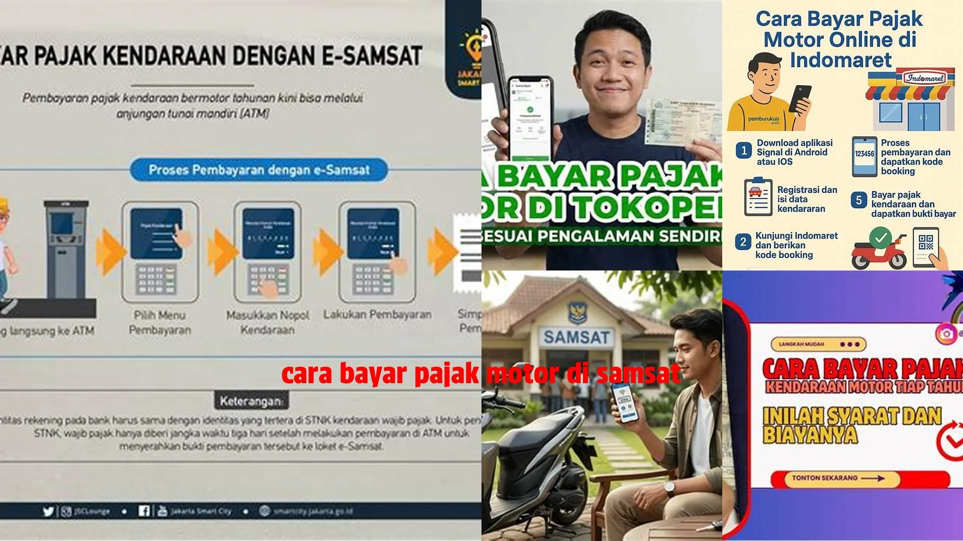 Panduan Lengkap Cara Bayar Pajak Tahunan Motor: Dari OTT Hingga Mutasi, Jangan Sampai Kena Denda!