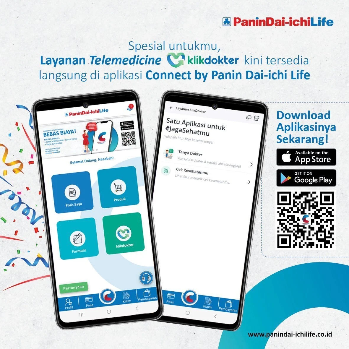 Panin Dai-ichi Life dan Prodia Hadirkan Layanan Kesehatan Digital Terintegrasi di Aplikasi Connect