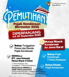 Pemutihan Pajak Kendaraan Lebih dari Tahun
