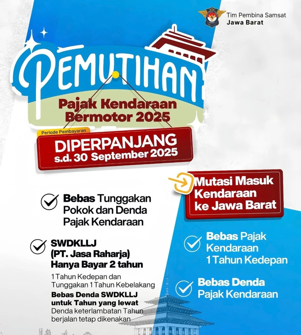 Pemutihan Pajak Kendaraan Lebih dari Tahun
