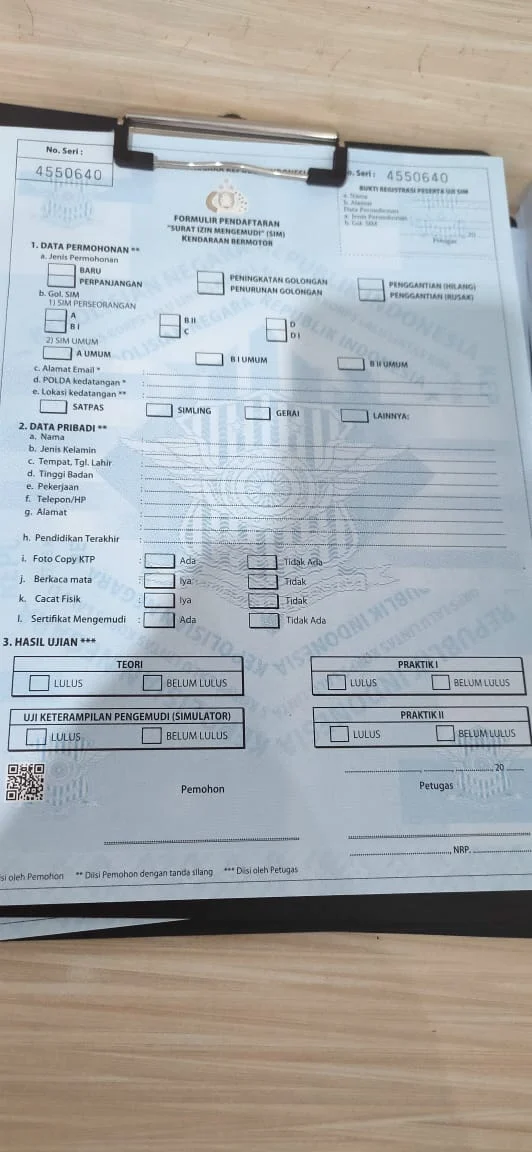 Pendaftaran SIM Kolektif Tangerang Utara: Prosedur dan Persyaratan