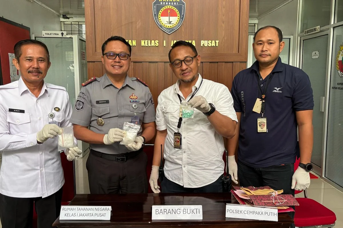 Pengunjung Selundupkan Ekstasi untuk Kekasih yang Ditahan di Rutan Salemba, Petugas Gagalkan Aksi