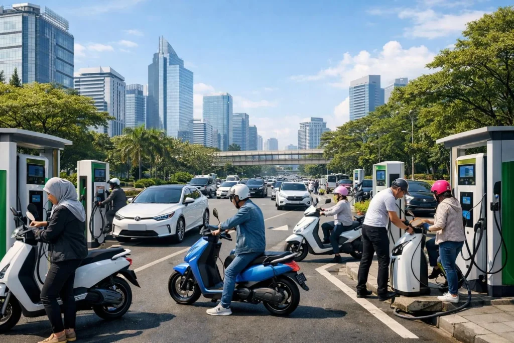Penjualan Kendaraan Bermotor Listrik Melonjak, Insentif Pemerintah Dikaitkan dengan Program Mobil Nasional