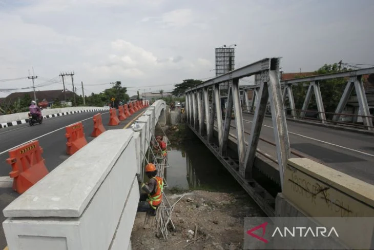 Perbaikan Dua Jembatan di Pantura Pemalang-Brebes, Pengendara Diimbau Ekstra Waspada