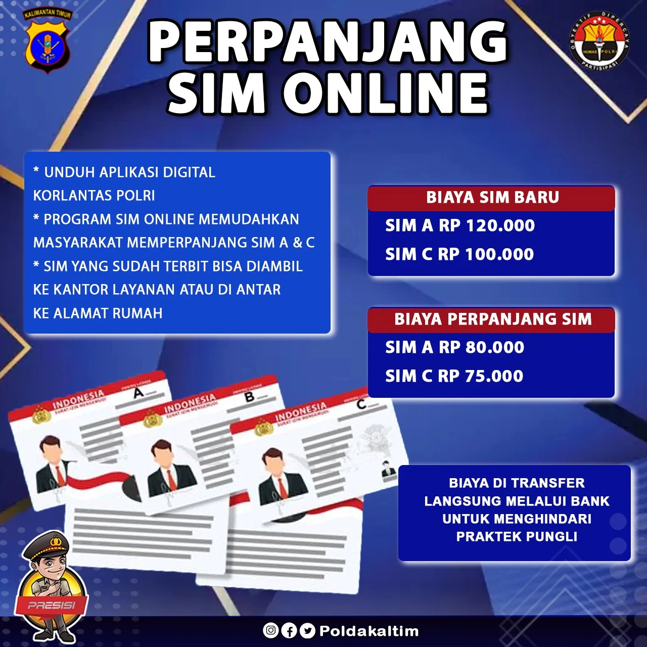 Perpanjang SIM Makin Mudah: SIM Digital dan Layanan Keliling Polri Jadi Solusi