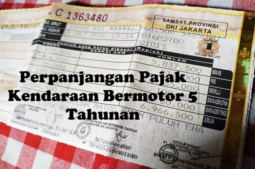 Perpanjangan Pajak Kendaraan: Pengertian dan Jenis