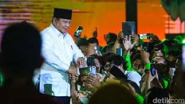 Prabowo Sempat Lelah Sebelum Hadiri Harlah ke-28 PKB, Semangat Bangkit Disambut Kader