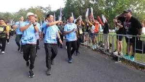 Ribuan Pelari Meriahkan Sumsel Bhayangkara Run 2026, Kapolda Sumsel dan Forkopimda Beri Semangat
