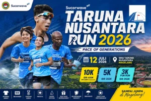 Sucorwave Taruna NusantaRun 2026: Ajang Lari Lintas Generasi di Magelang Tekankan Konsistensi Olahraga dan Investasi