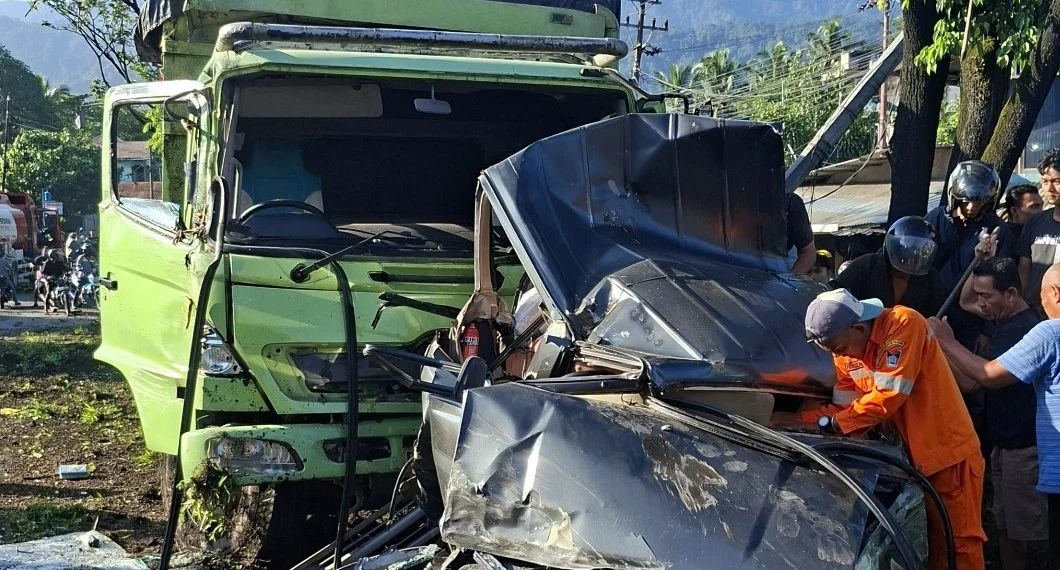 Tabrakan Beruntun di Sibolangit Diduga Akibat Rem Blong, Polisi Selidiki Penyebab