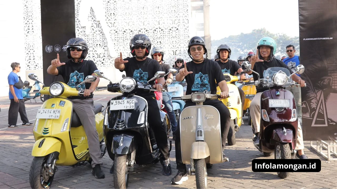 Vespa Day 2026 di Lamongan Siap Meriahkan HUT Kota ke-457 dan Hari Bhayangkara ke-80