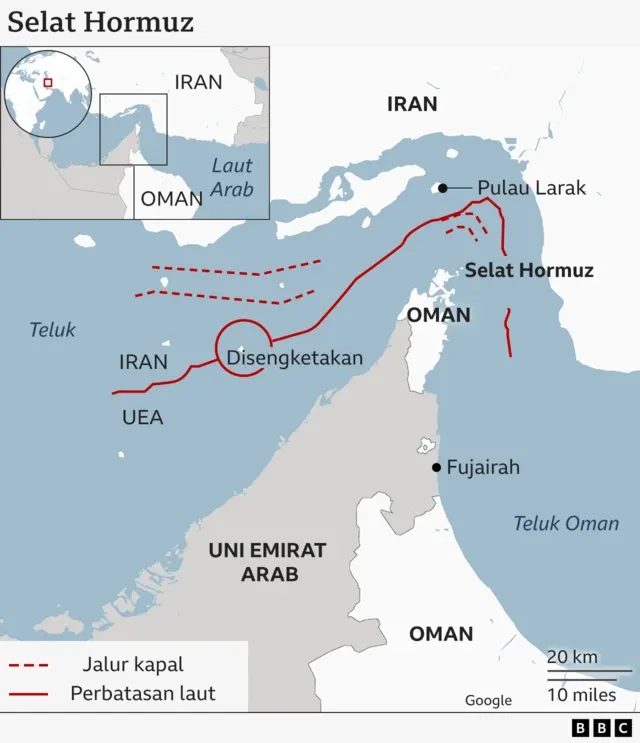 What Sebenarnya Terjadi di Selat Hormuz? Eskalasi Konflik Iran-AS-Israel Kembali Memanas