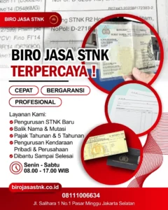 Biro Jasa STNK Aman: Solusi Terpercaya untuk Pembayaran Pajak Kendaraan