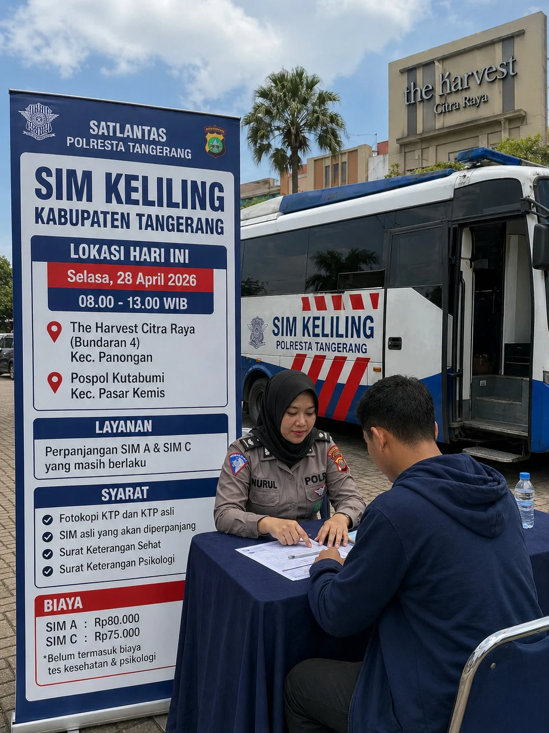 Pendaftaran SIM Kolektif Tangerang Dengan Konfirmasi Cepat